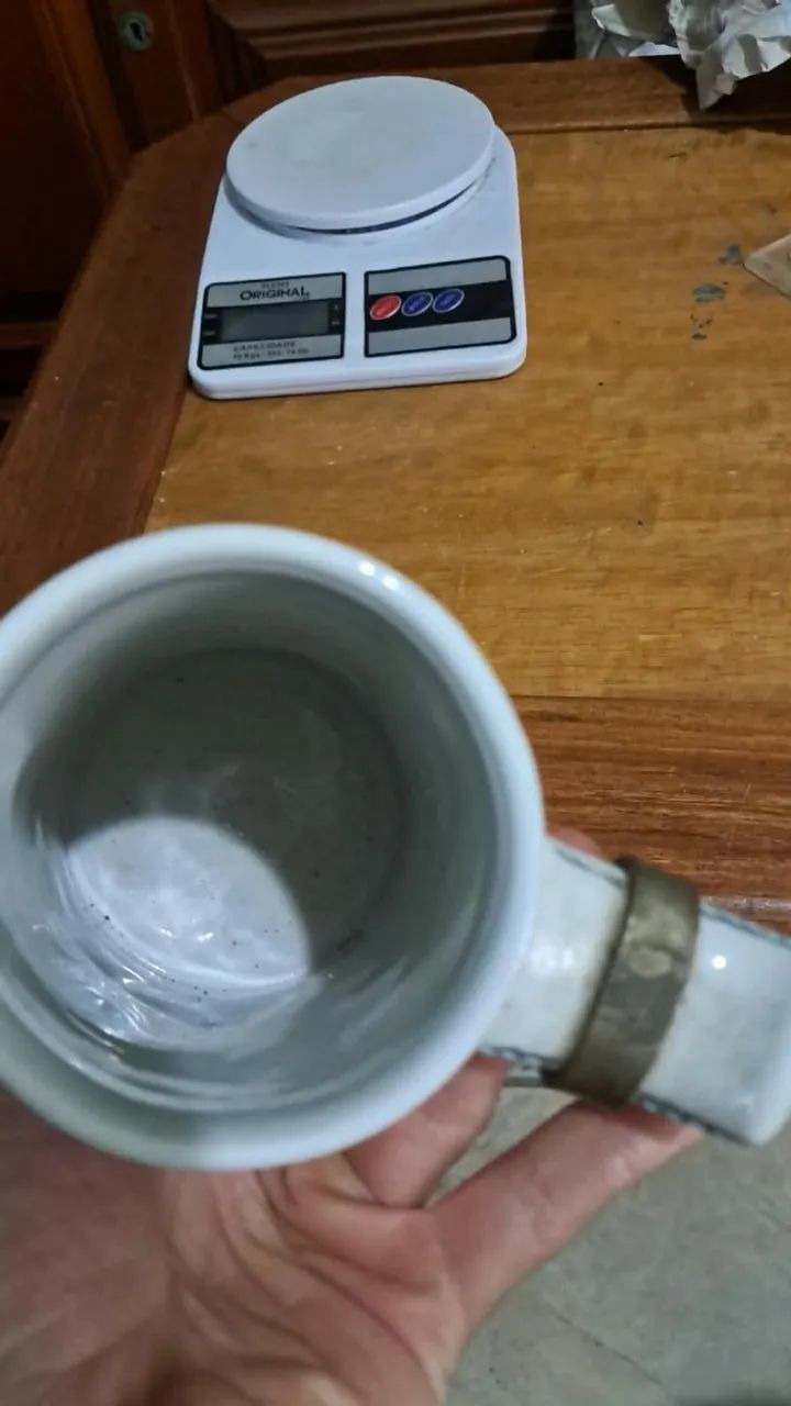 Caneca antiga de cerâmica - Foto 5