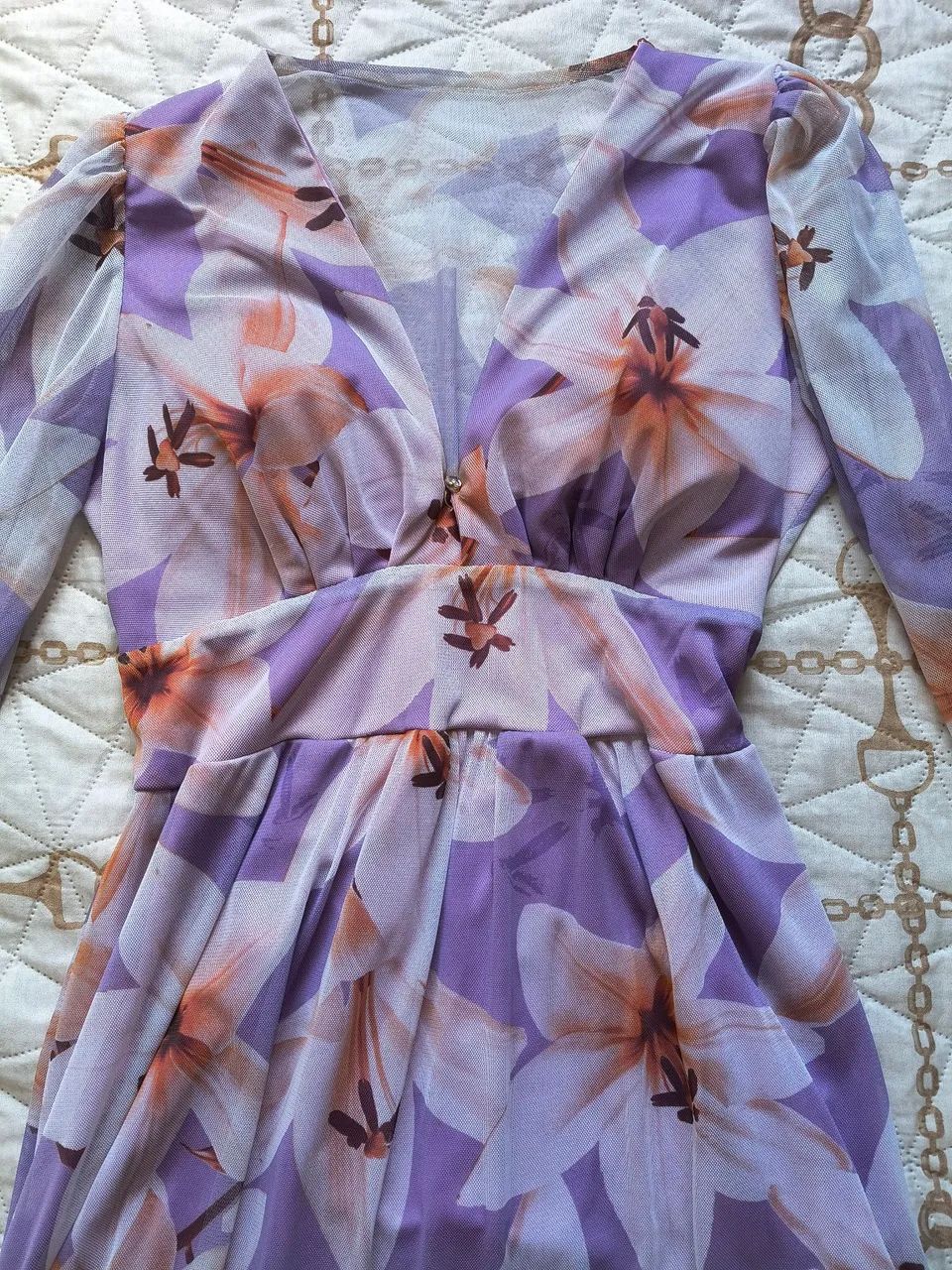 Vestido Longo com Tule - Foto 2