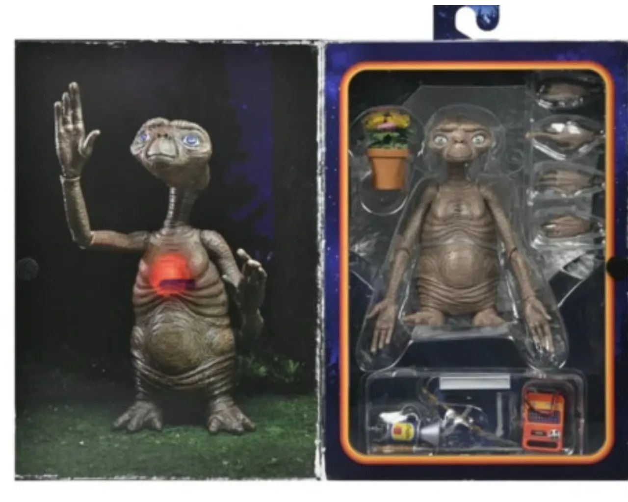Action figure neca ultimate E.T o extraterrestre, produto novo, importado e original  - Foto 2