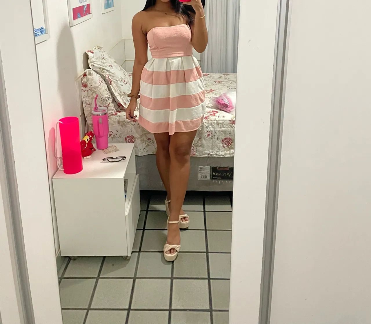 Vestido redondo pink - Foto 2
