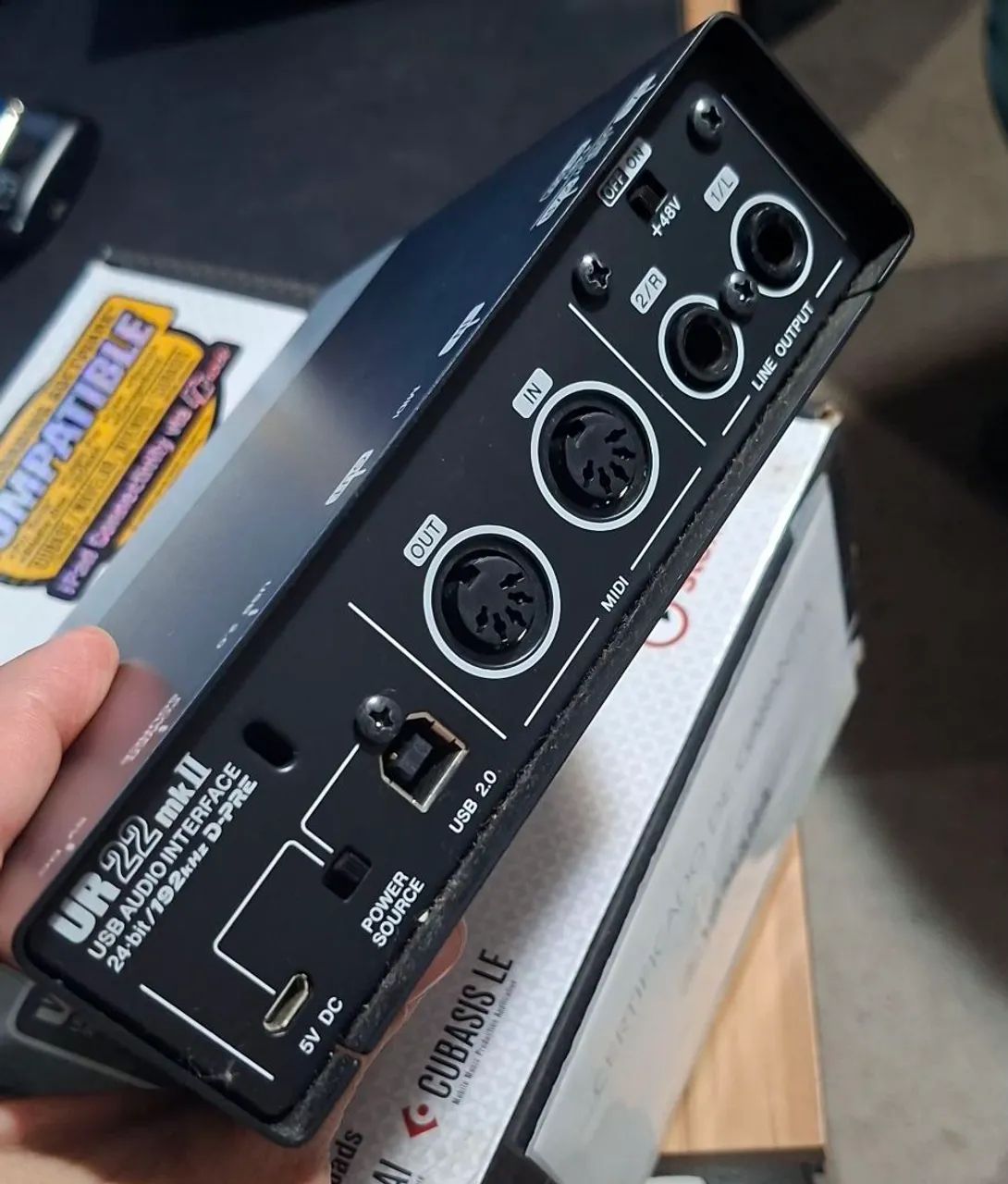 Interface de audio steinberg/yamaha ur22 mk2 - Instrumentos