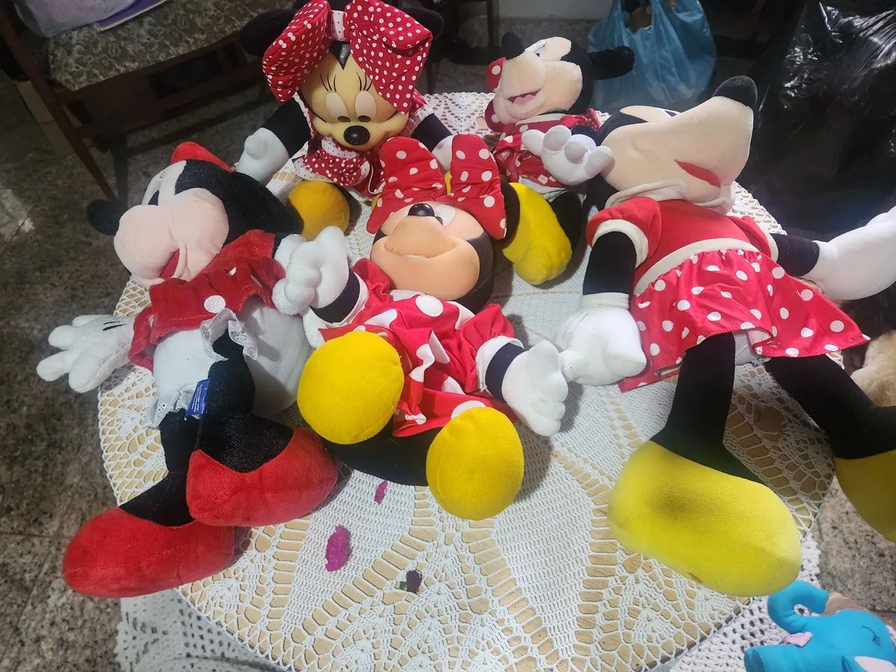 Kit minnie mouse pelúcia 
