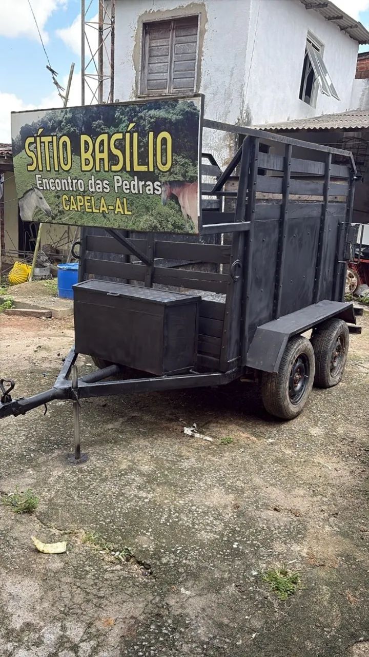 Reboque para cavalos