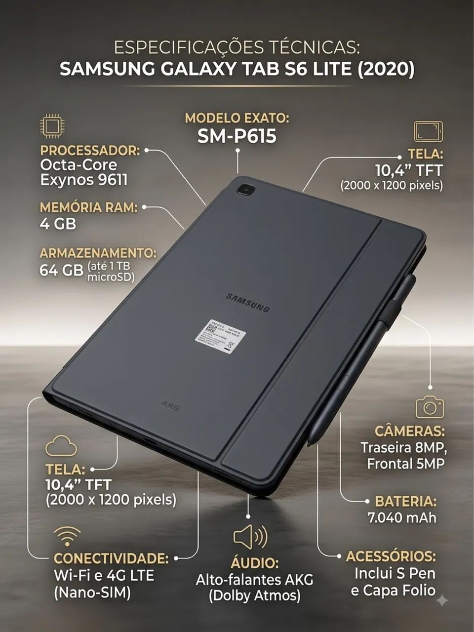 Samsung Galaxy Tab S6 Lite