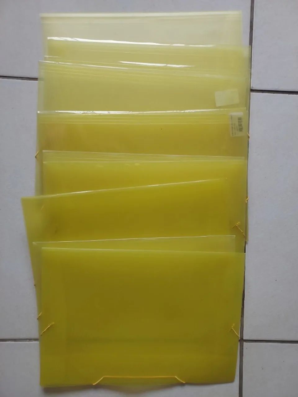 Pastas Plásticas com elástico- (Novas) - Foto 5