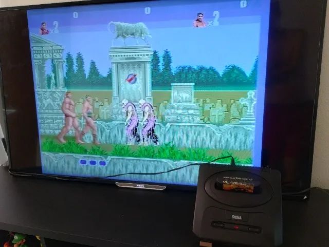 Console Mega Drive 3 + 1 Jogo + Cabos (Sem Controle) - Testado - Foto 2