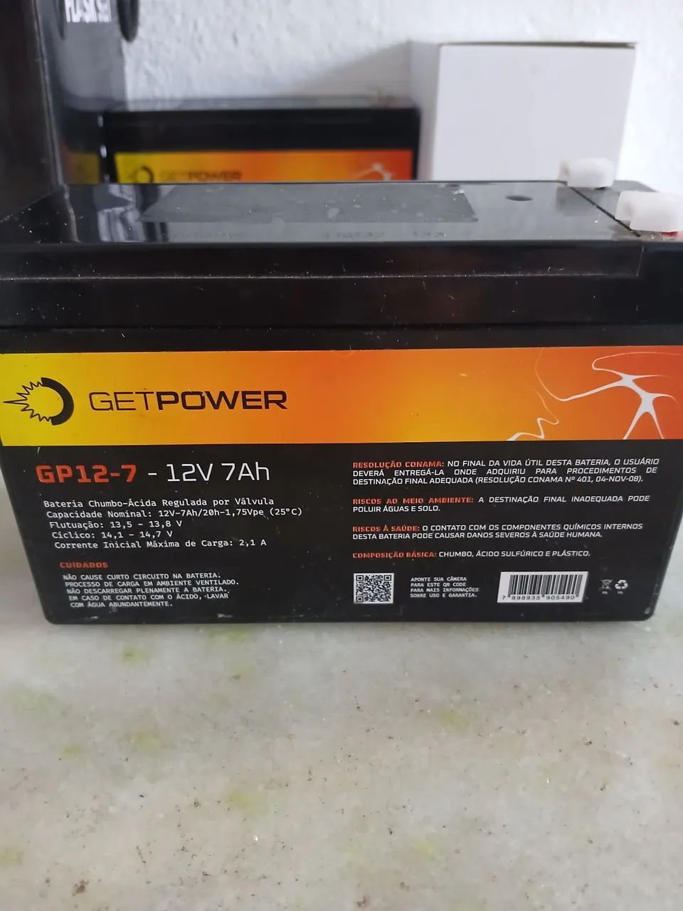Bateria 7Ap 12v