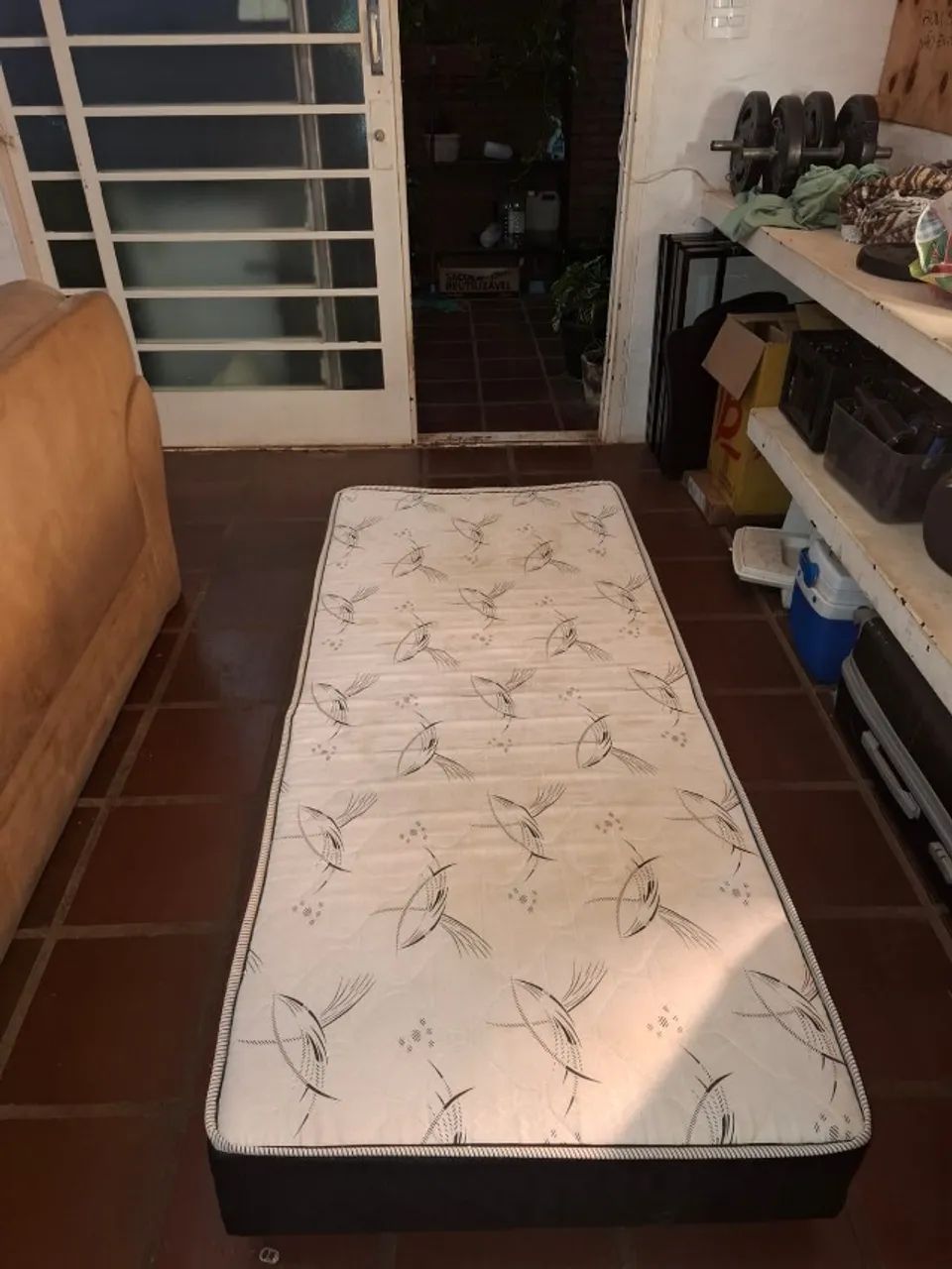 Cama solteiro (bicama) + colchão densidade d33 - Foto 3