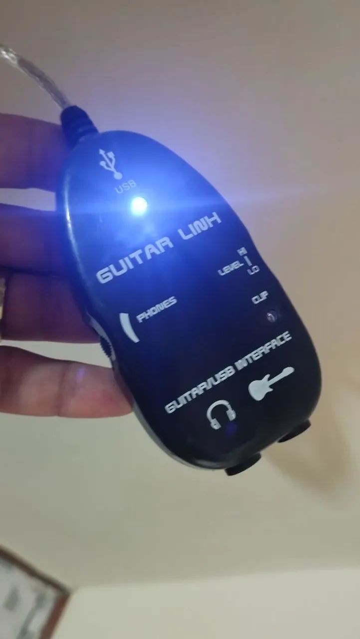  Interface de Guitarra para Link USB R$:80 reais 