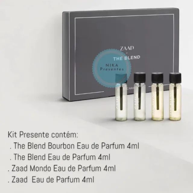 Kit Presente Miniatura Zaad e The Blend (4 itens) O Boticário - Foto 3
