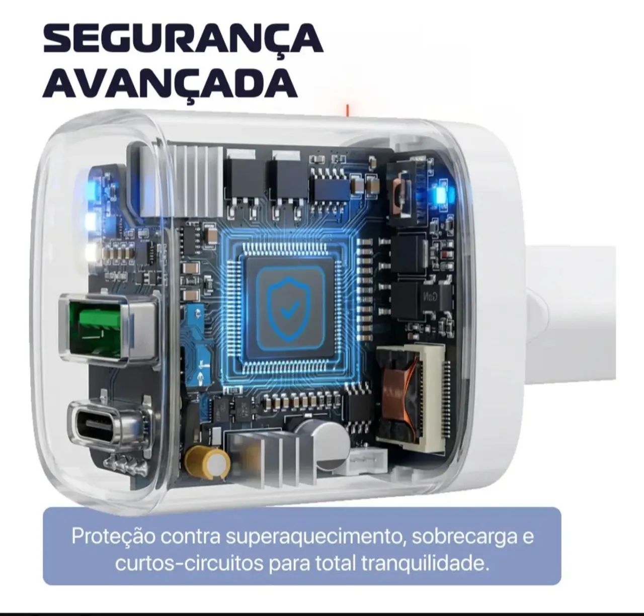 Carregador USB-C + USB-A iPhone Original  - Foto 4