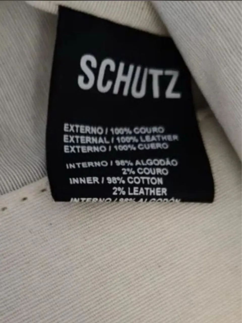 Bolsa de couro schutz  - Foto 3