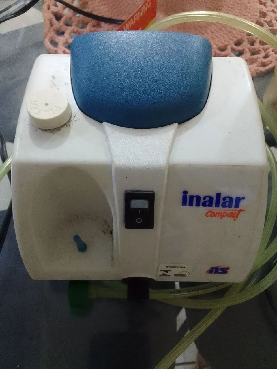 Aparelho de inalador inalar compact