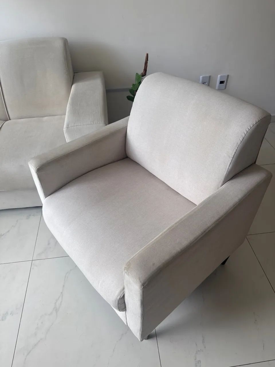 Conjunto de sofá com 2 poltronas - Foto 3