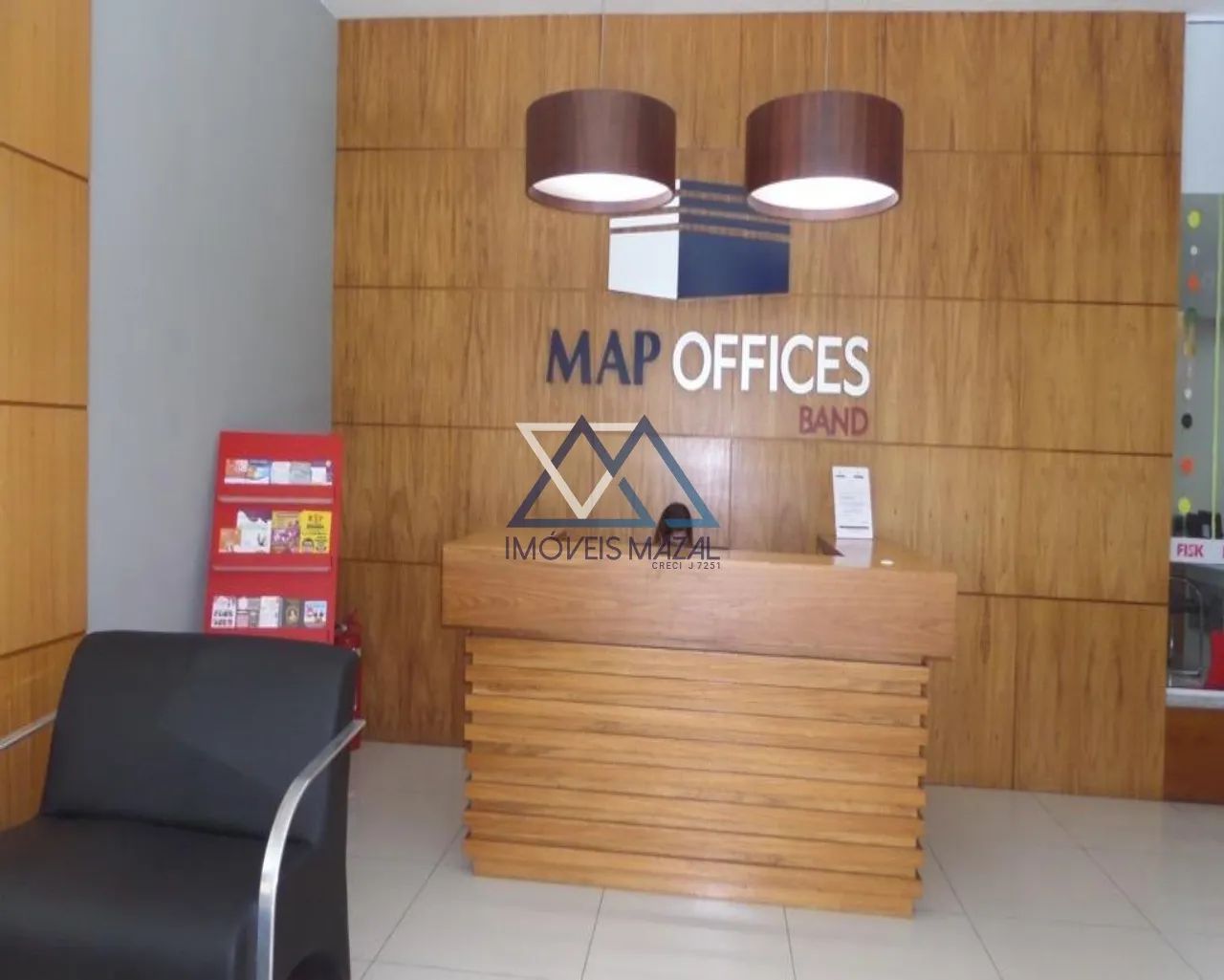 SALA COMERCIAL PRONTA COM AR REFRIGERADO - MAP BAND - 90 METROS