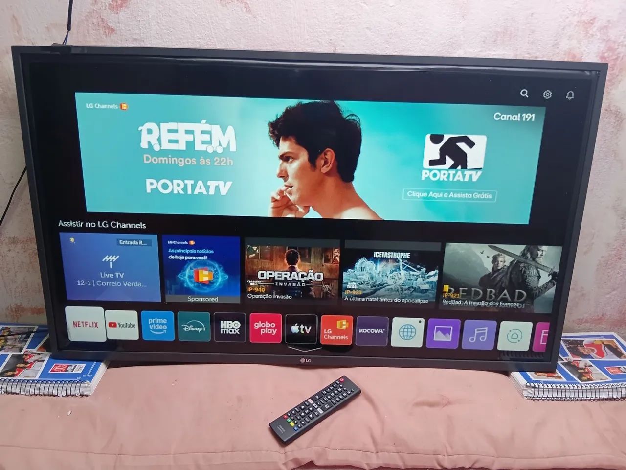 TV SMART LG 43P TOP ANDOID CUIDAA