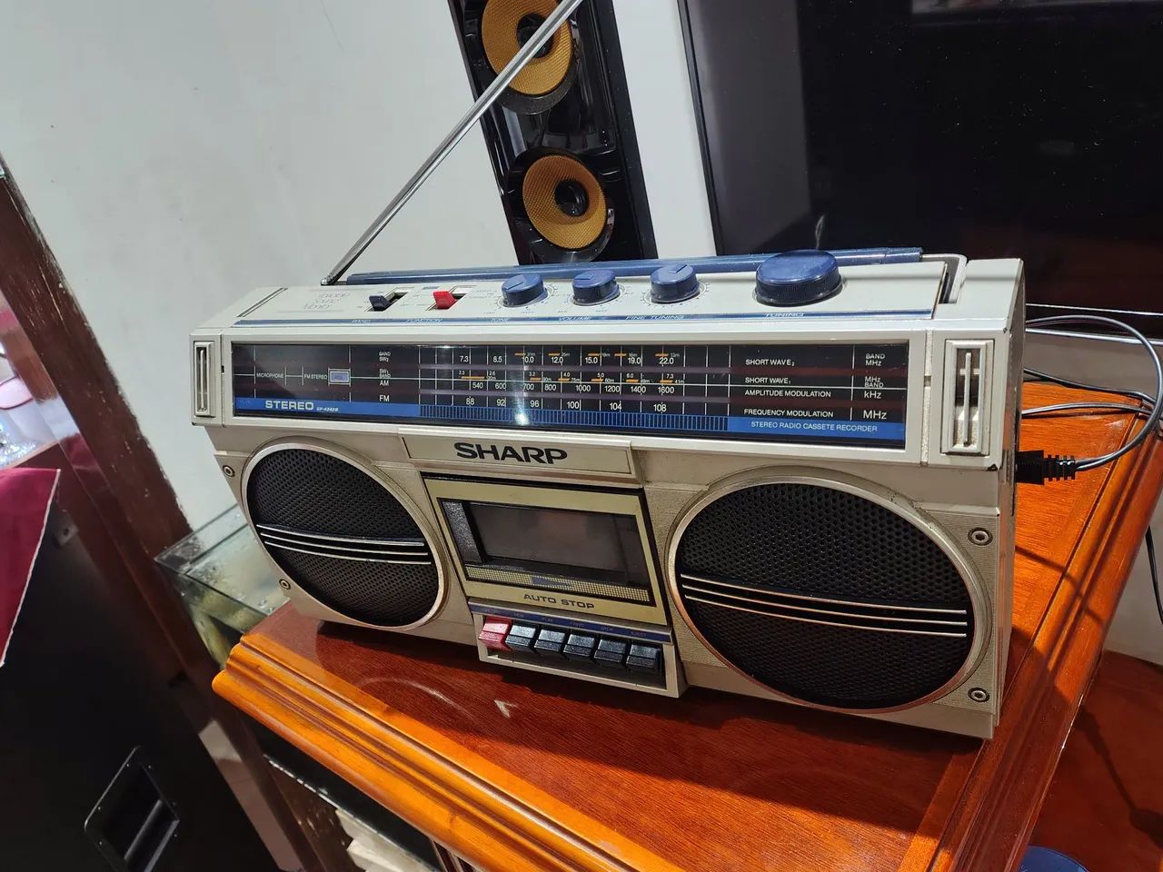 Rádio toca fita sharp - Foto 4
