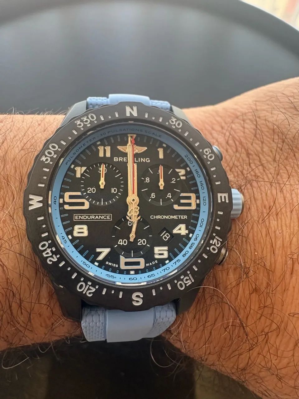 BREITLING ENDURANCE PRO 38 MM QUARTZ - BLUE - Foto 2