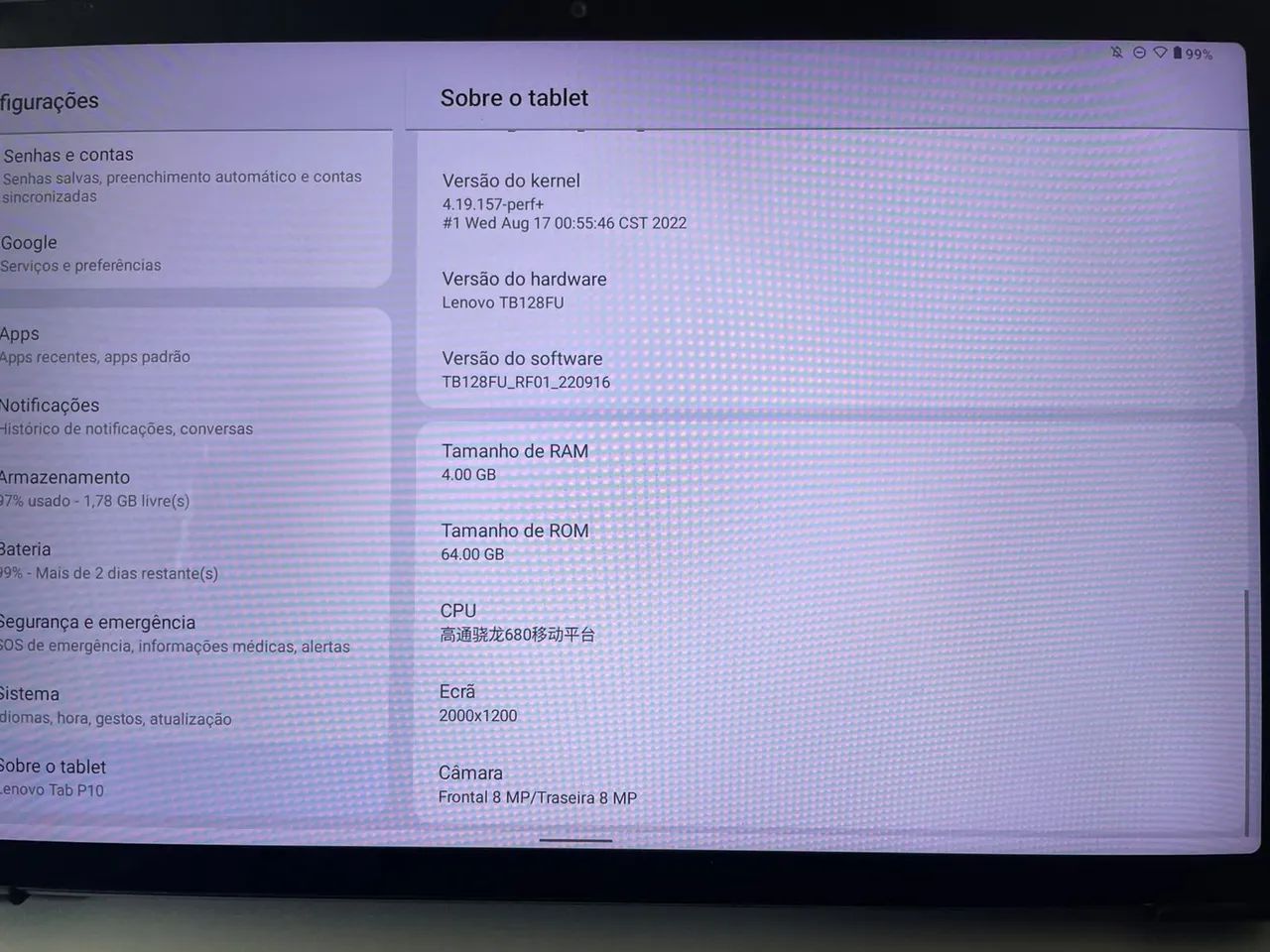 Tablet Lenovo P10 - Foto 2