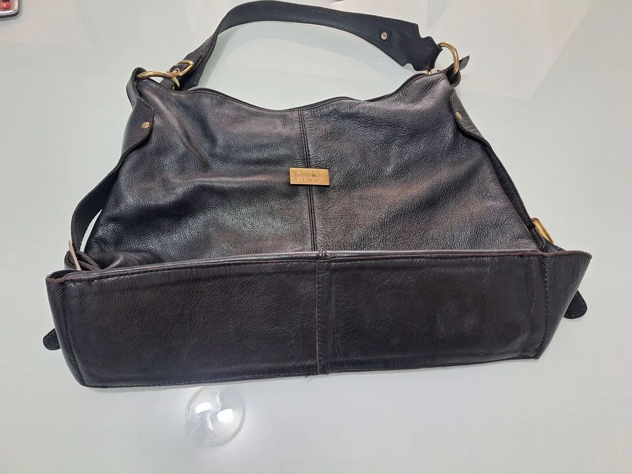 Bolsa couro legítimo 