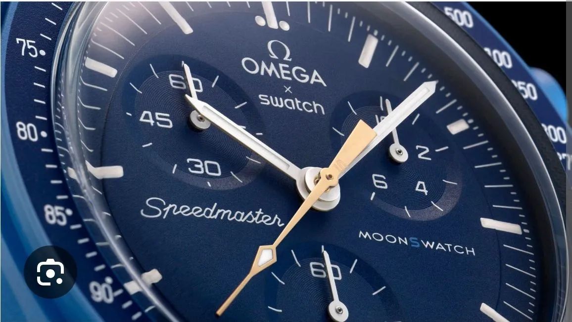 Relógio Omega Swatch Mission to Neptune 