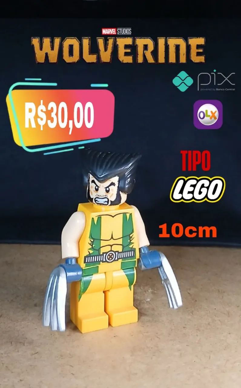Wolverine - TIPO LEGO