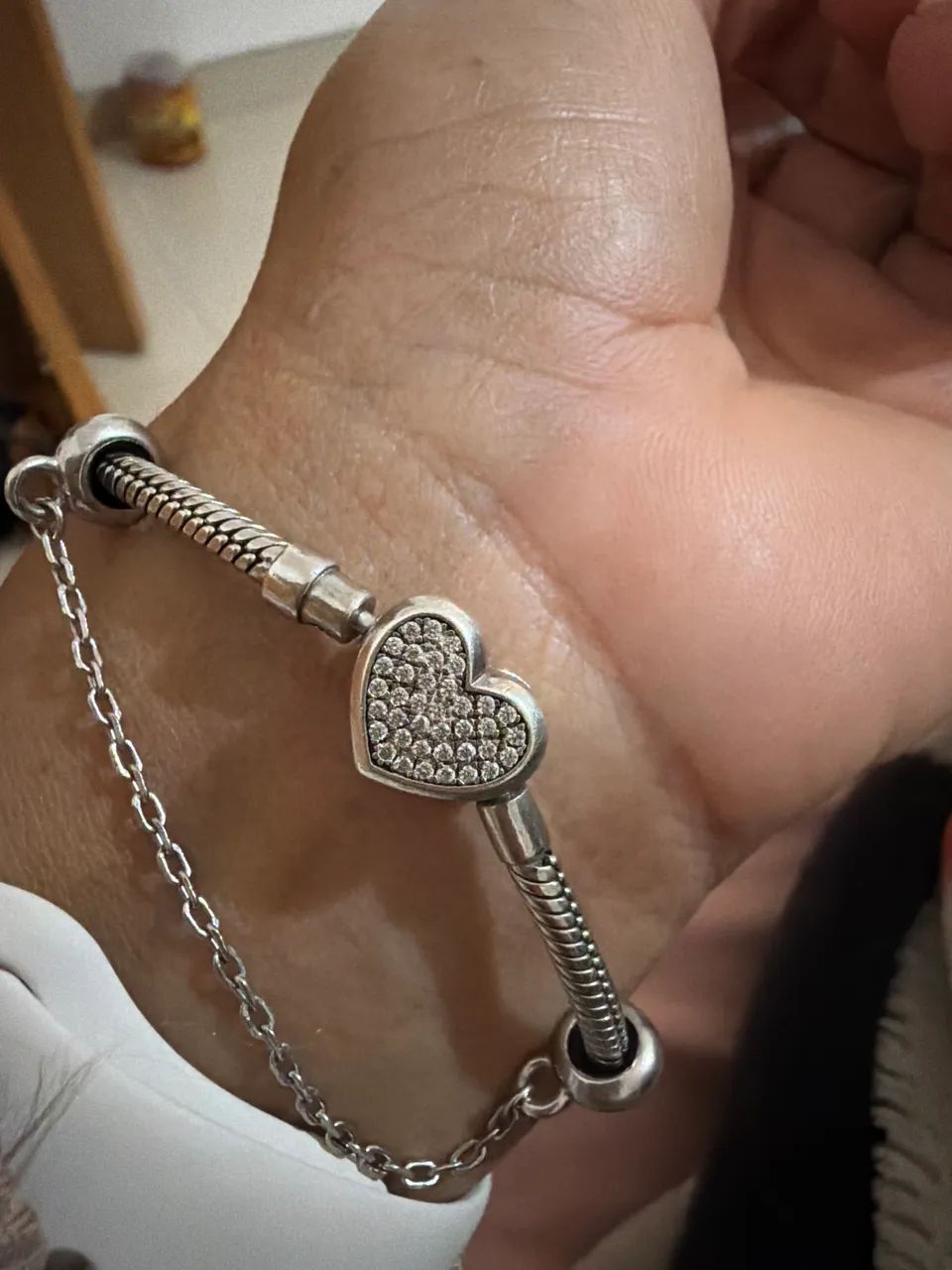 Pulseira vivara cravejada 