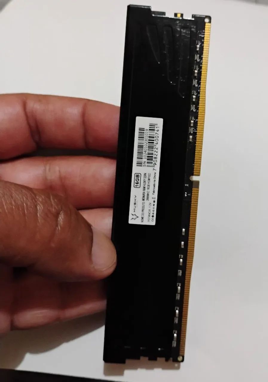 Memória Gamer Husky Gaming 16gb 2666mhz Cl19 Ddr4 Preto - Hmr-d41626 - Foto 3