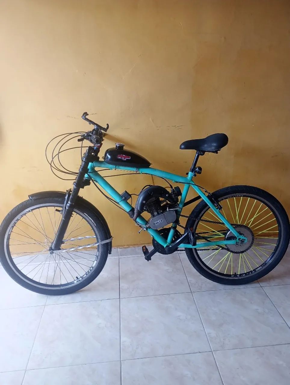 Vendo bicicleta motorizada 80 cc - Foto 2