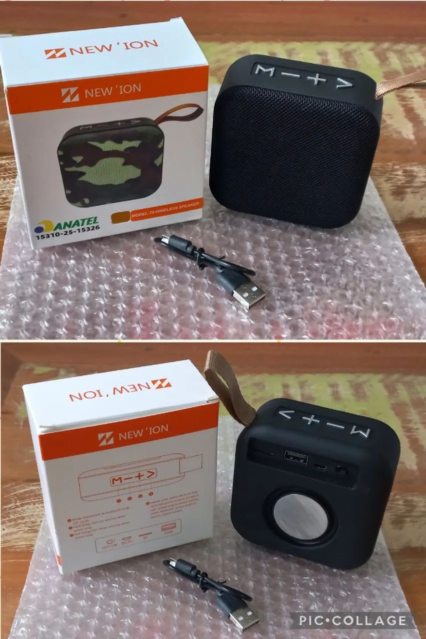 Caixa de som portátil Bluetooth - NOVA - Foto 3