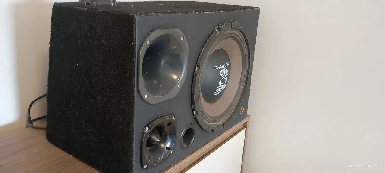 Caixa Trio com módulo bluetoothbe fonte chaveada 120A.. - Foto 4