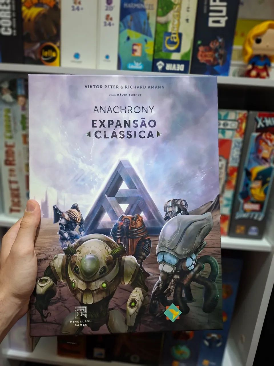 Anachrony expansão Clássica + sleeves