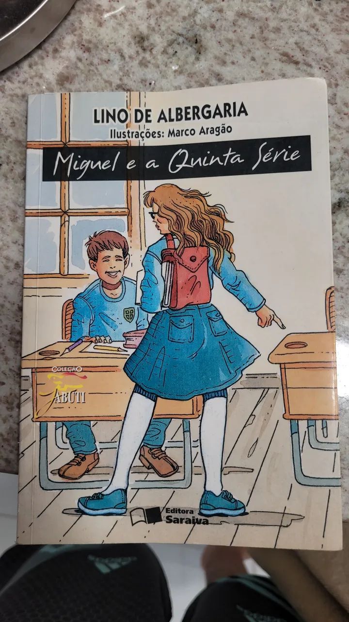 Livro Miguel e a quinta serie