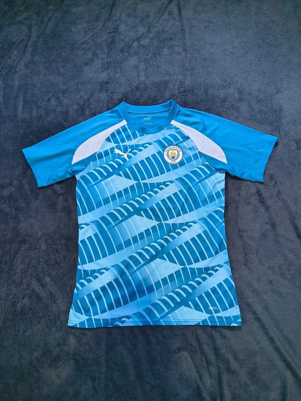 Camisa Manchester City Puma Pré-Jogo 23/24 - Original (Ótimas Condições) TAMANHO M
