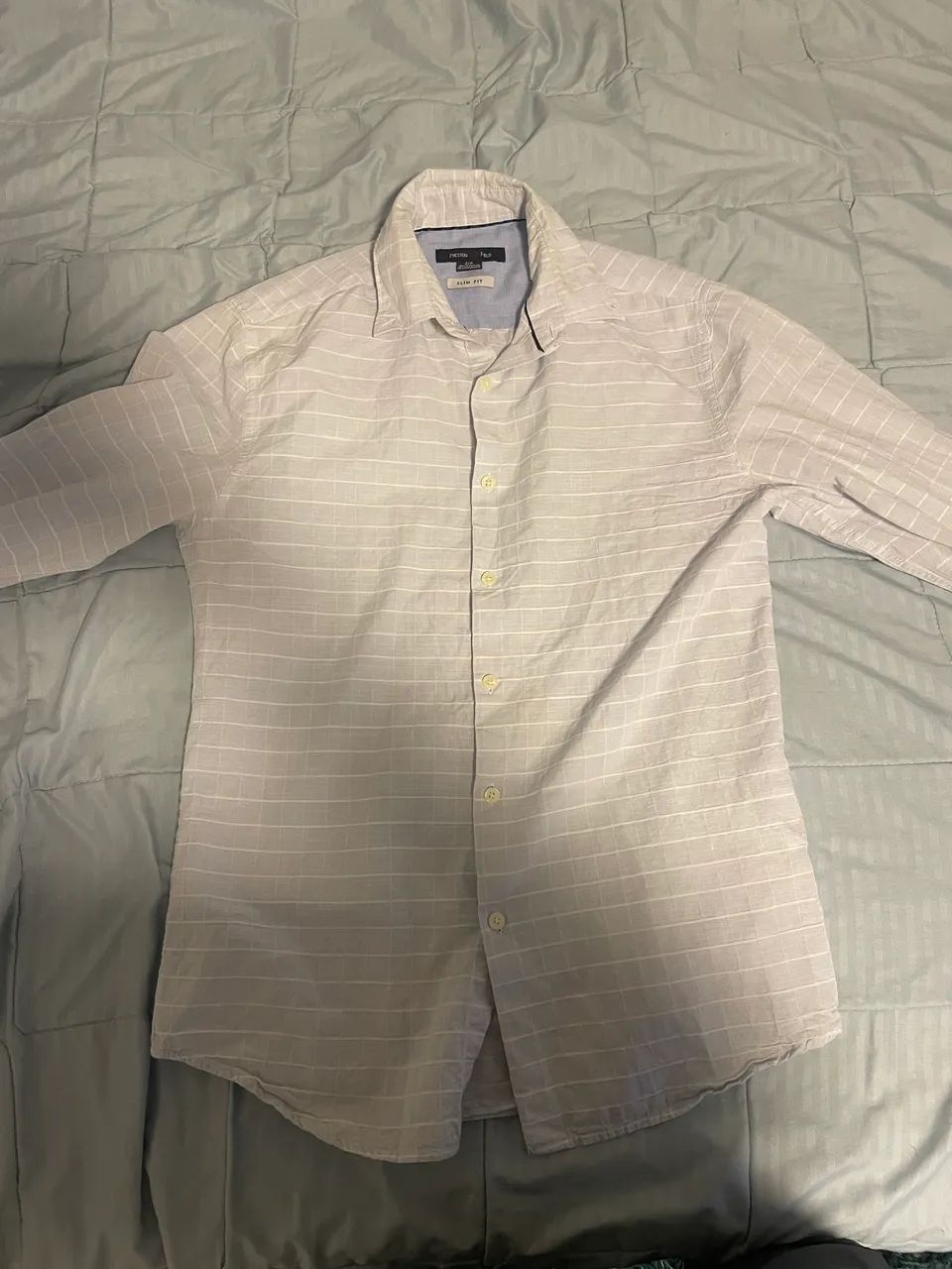 Camisa social azul - Foto 3