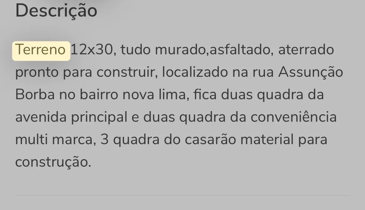 Terreno MURADO abaixo do preço  - Foto 2