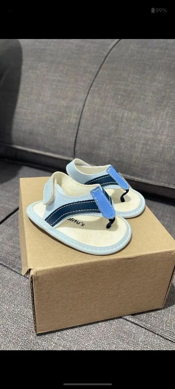 Chinelo de couro 