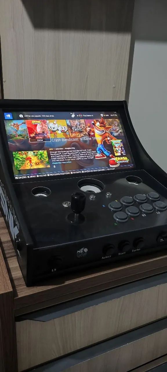 Bartop Fliperama Arcade Mini
