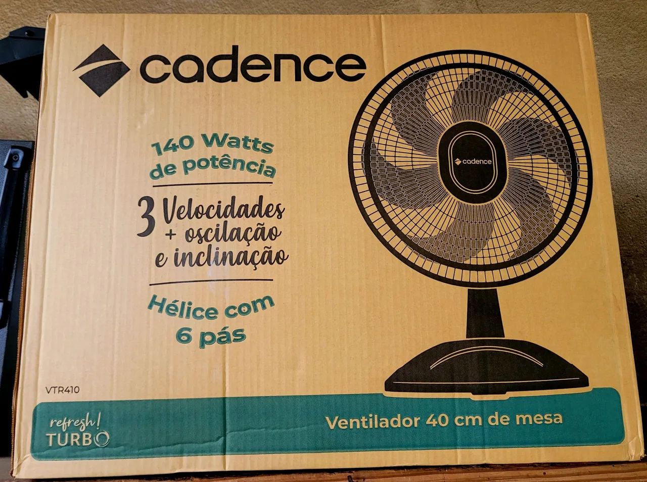 Ventilador Cadence 6 pás