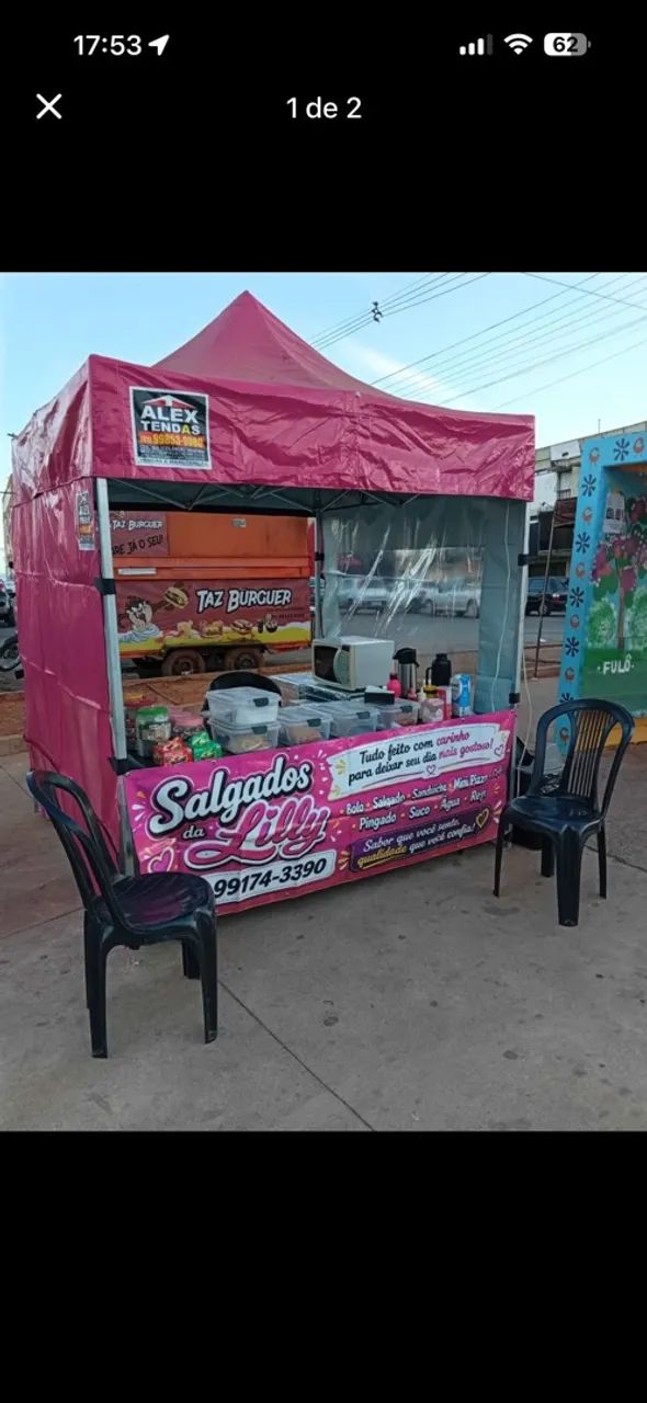 Tenda rosa - Foto 2