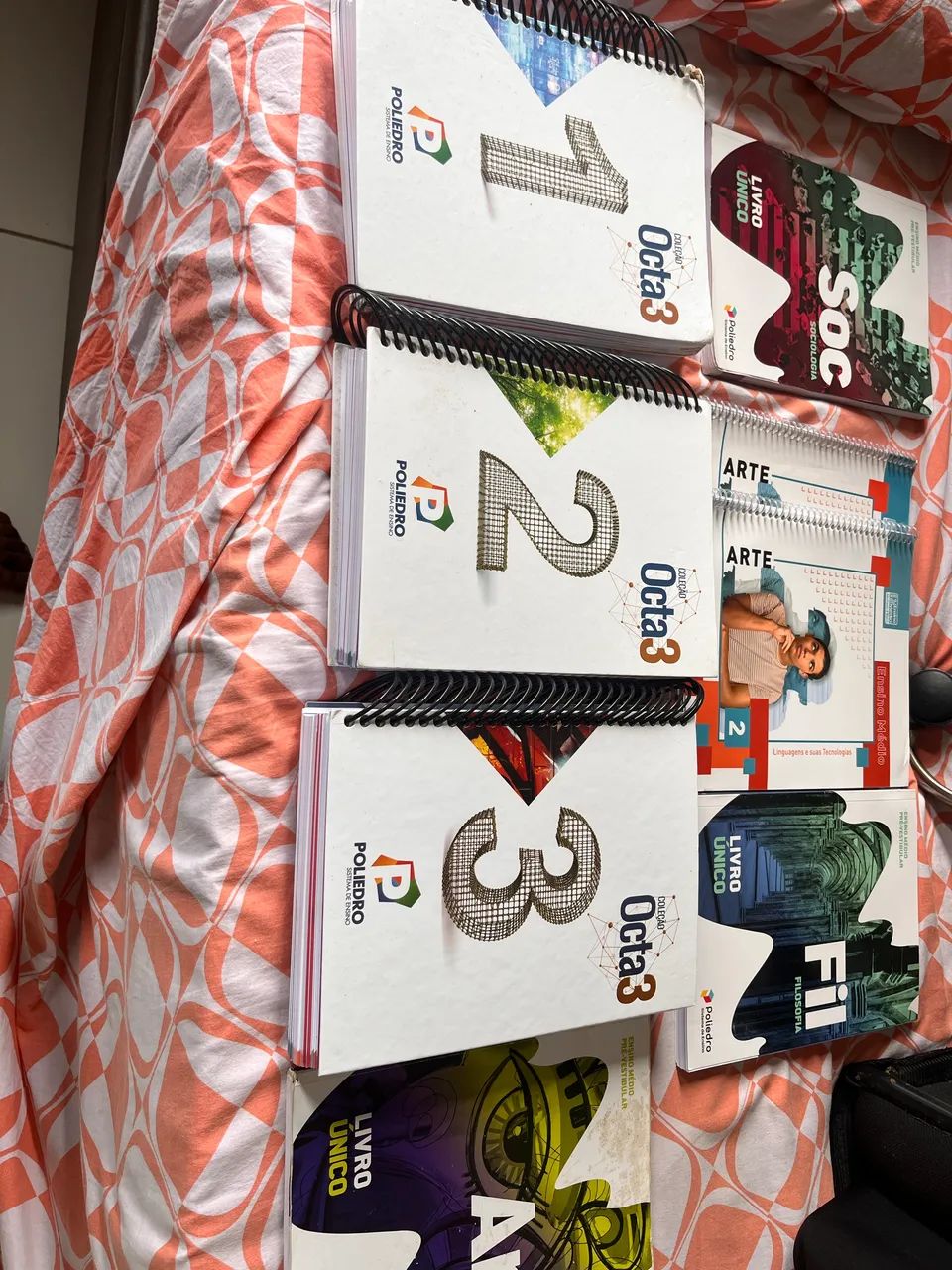 Coleção de livros da poliedro 