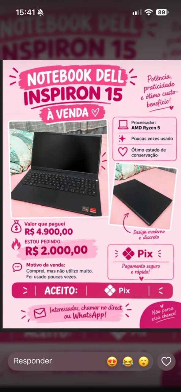 Venda de computador