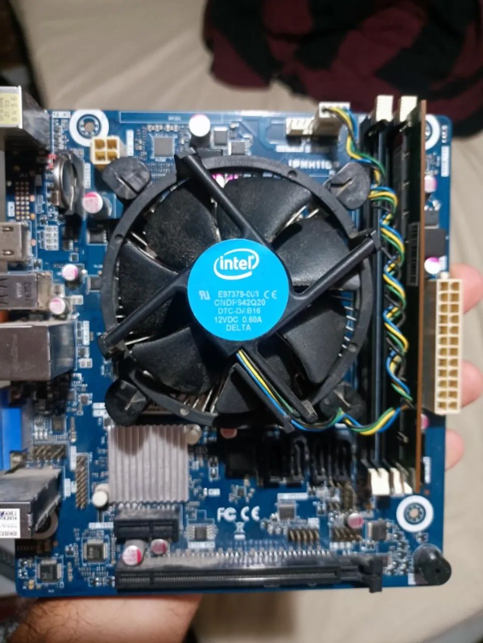 Kit placa + i3  6100  + 4gb de ram