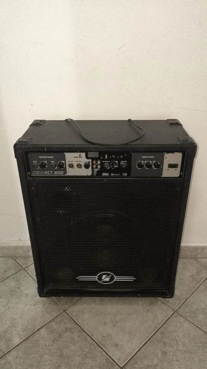 Caixa amplificada com bluetooth 