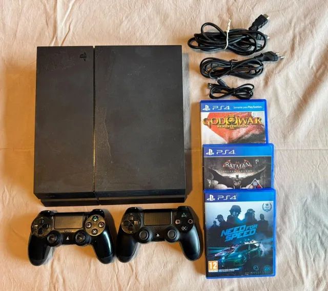Playstation 4 fat - Kit Completo - Foto 2