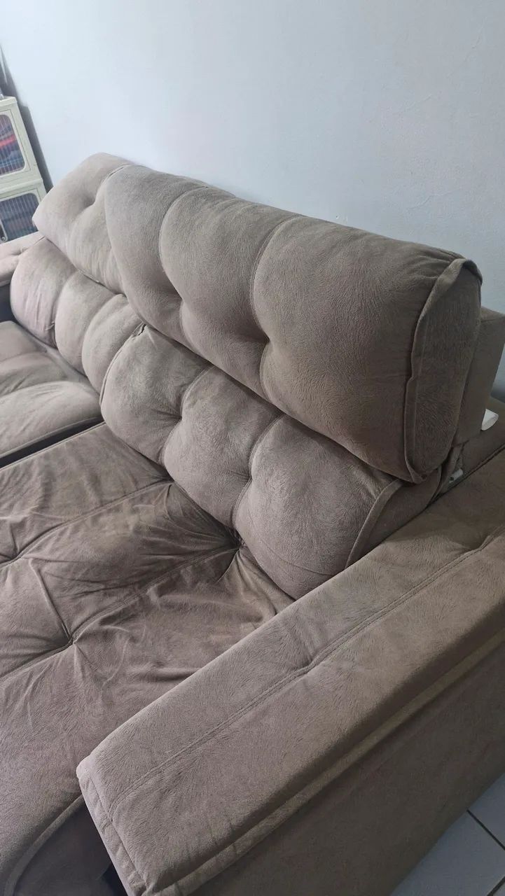 Sofa retrátil 4 lugares