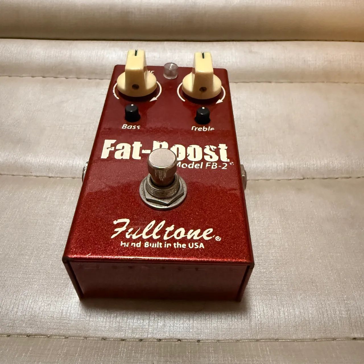 Pedal Fulltone Fat Boost FB2 - Super Conservado!! - Foto 5