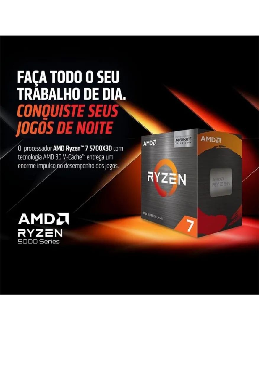 Ryzen 7 5700X3D - Processadores - Jardim Cidália, São Paulo