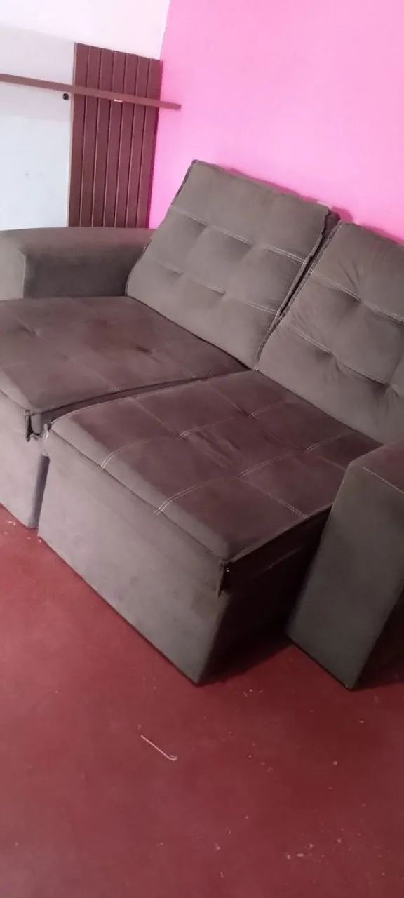 Sofá e Painel para TV  - Foto 4