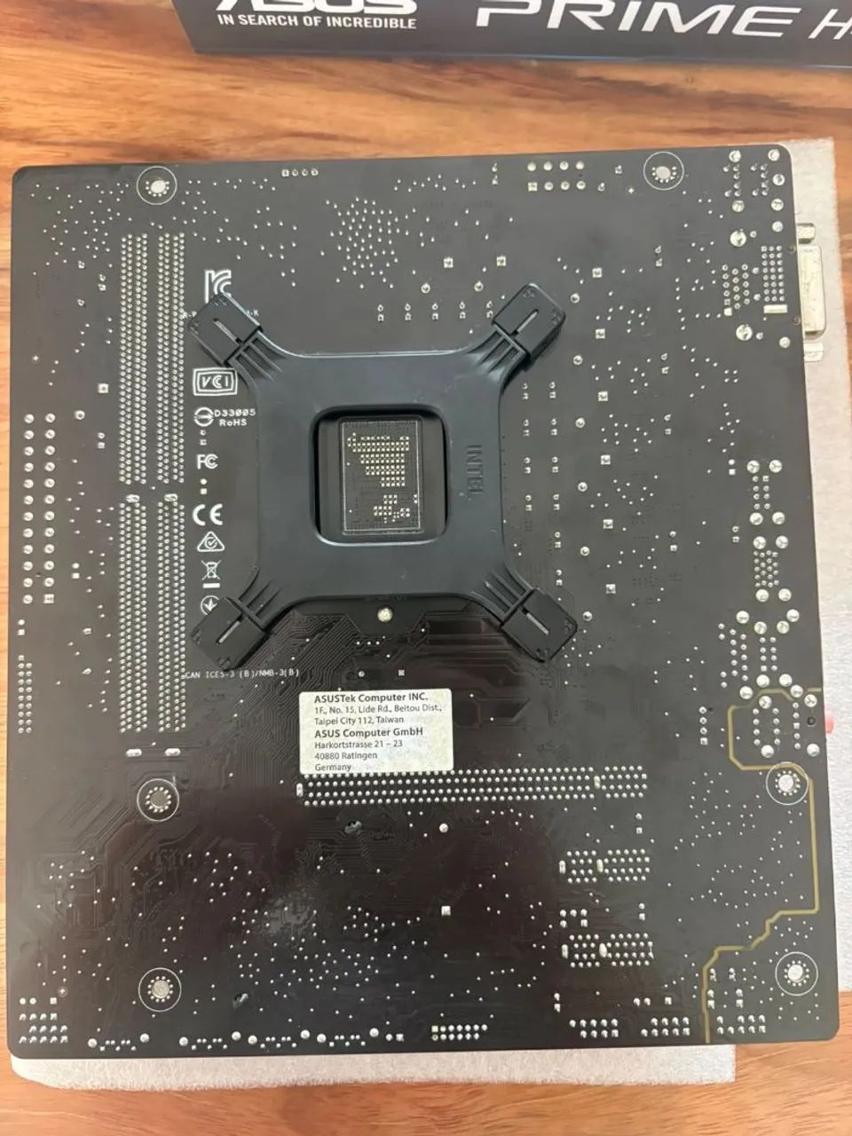 Placa mãe H410M-K + i5 10400 - Foto 3